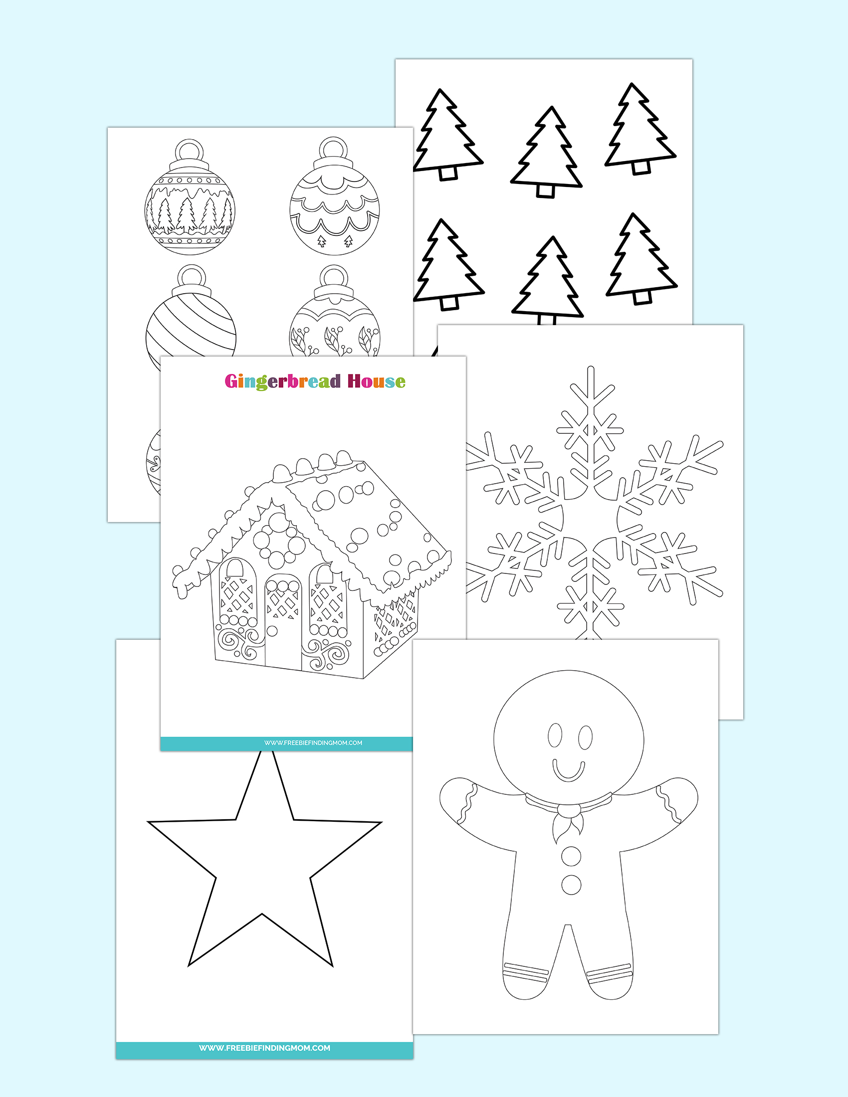 free printable christmas stencils